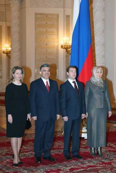 Turkish President Abdullah Gul visits Russia