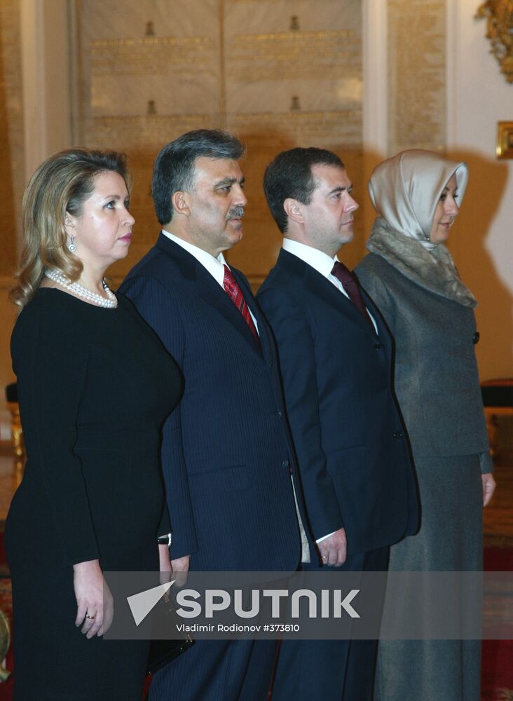 Turkish President Abdullah Gul visits Russia