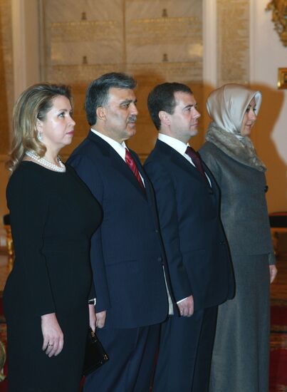 Turkish President Abdullah Gul visits Russia