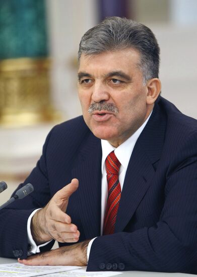 Turkish President Abdullah Gul's state visit to Russia
