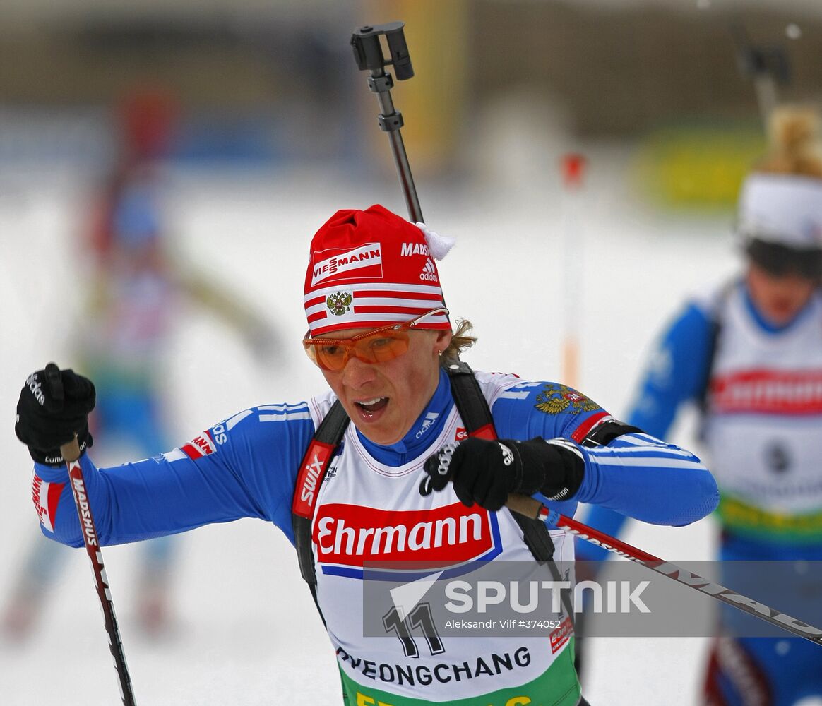 Olga Zaitseva wins bronze in 7.5 km sprint