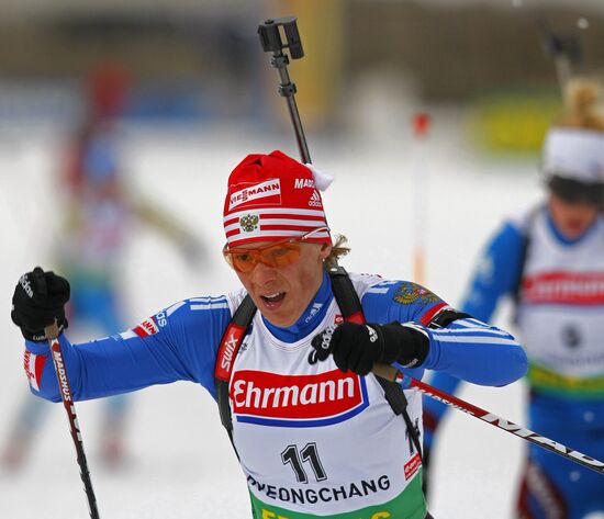 Olga Zaitseva wins bronze in 7.5 km sprint