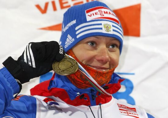 Olga Zaitseva wins bronze in 7.5 km sprint