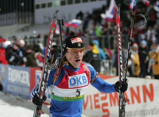 Maksim Chudov came second in men's pursuit