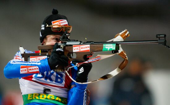 Maksim Chudov came second in men's pursuit