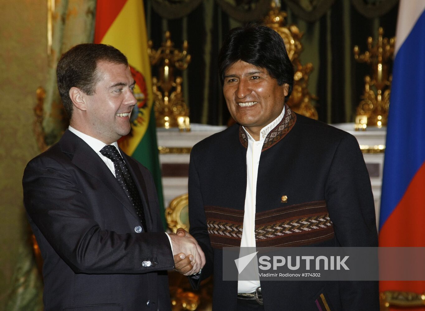 Bolivian President Evo Morales pays an official visit to Russia