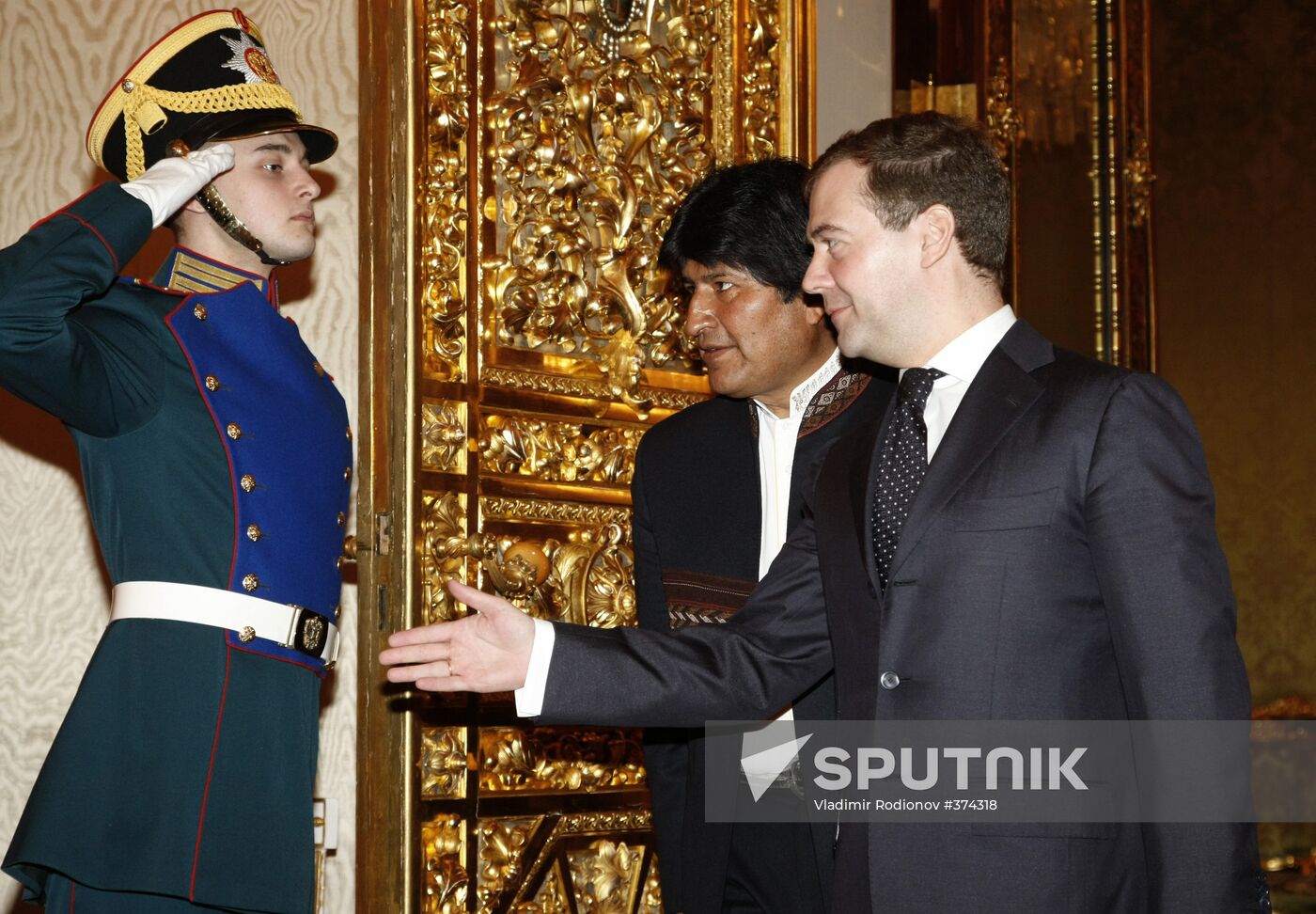 Bolivian President Evo Morales pays an official visit to Russia