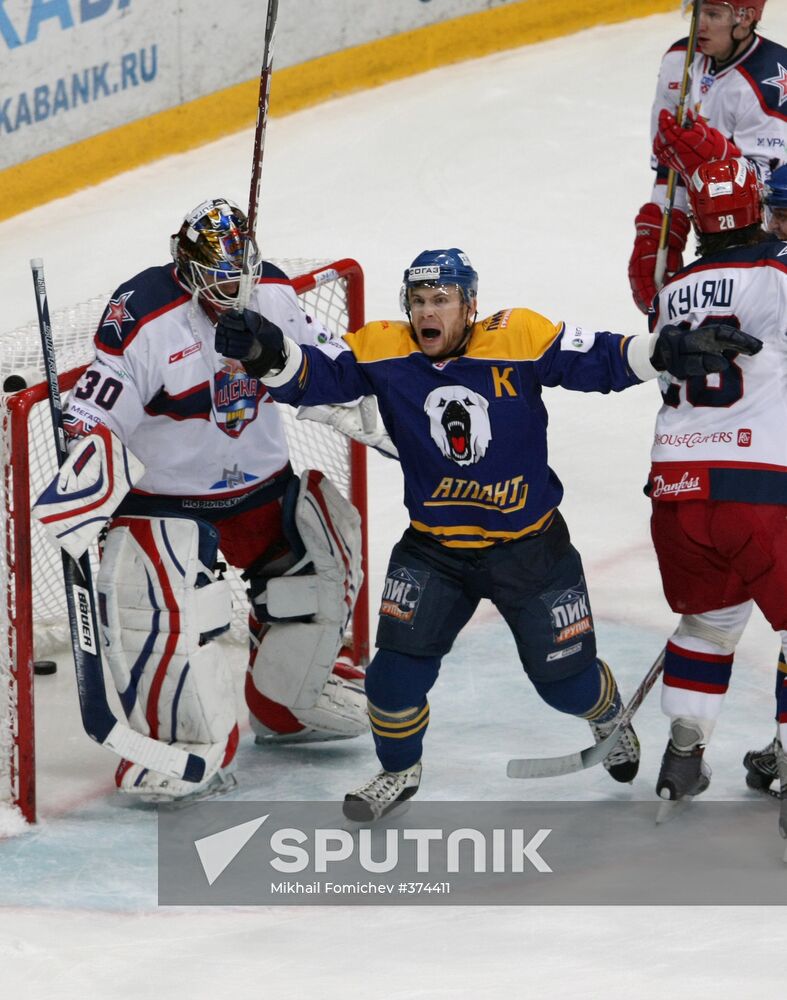 Continental Hockey League, Atlant vs. CSKA