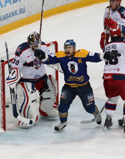 Continental Hockey League, Atlant vs. CSKA
