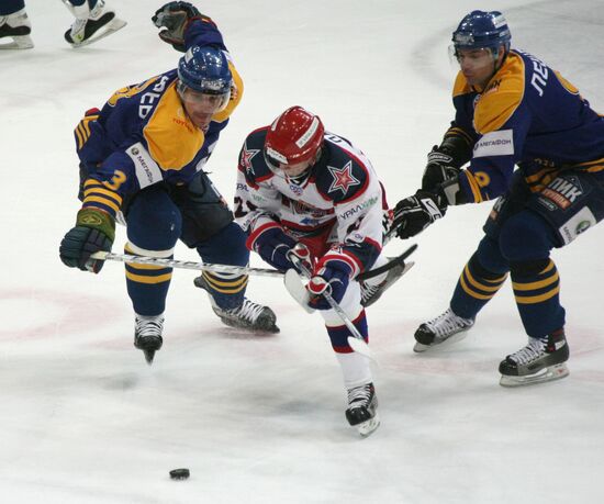 Continental Hockey League, Atlant vs. CSKA