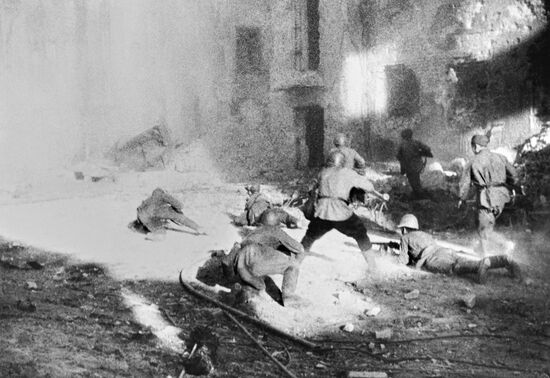Battle in Stalingrad in 1942