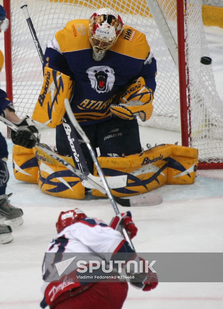 Continental Hockey League, Atlant vs. CSKA