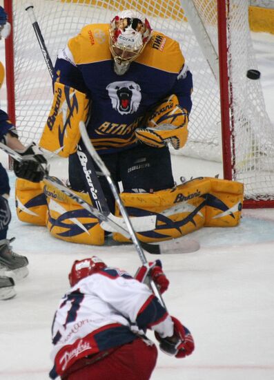 Continental Hockey League, Atlant vs. CSKA