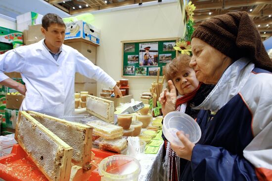 21st All-Russian Honey Fair opens in Moscow