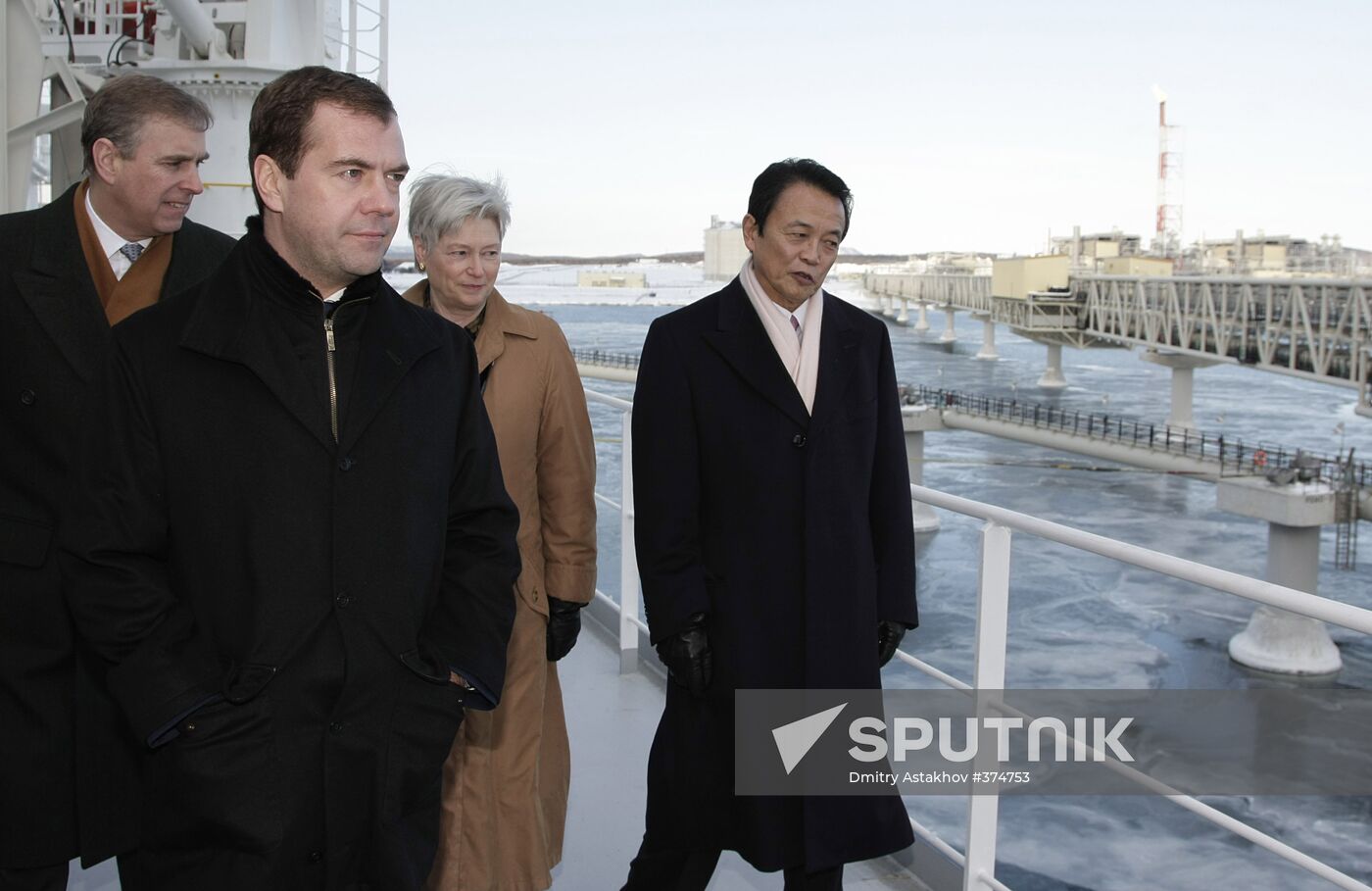 Dmitry Medvedev examined Grand Aniva tanker