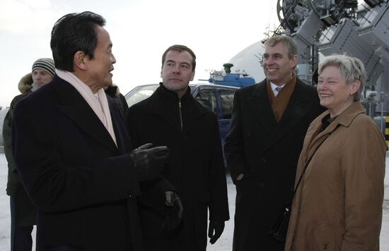 Dmitry Medvedev examined Grand Aniva tanker