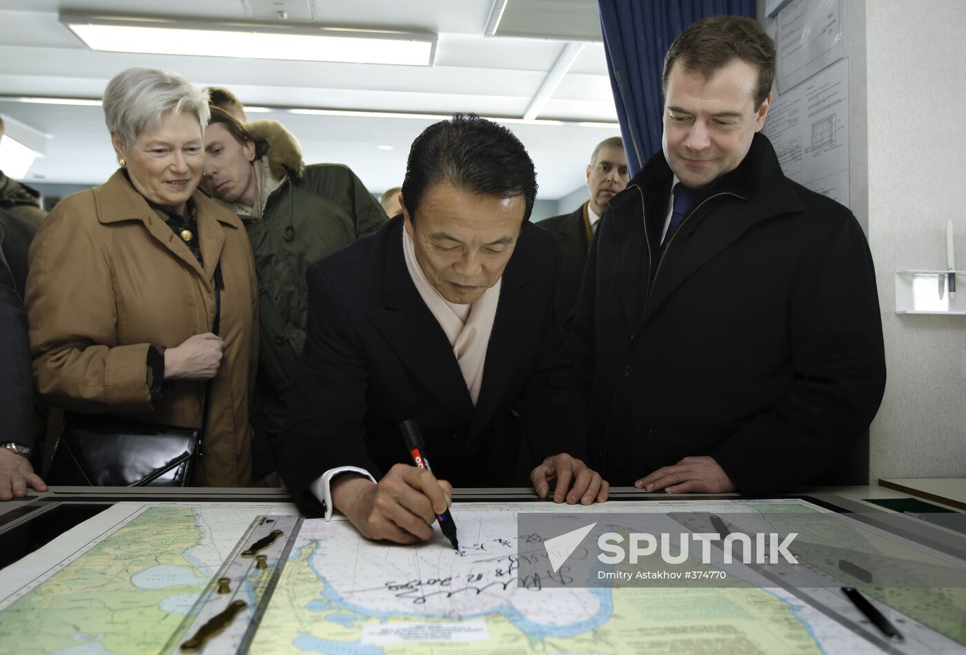 Dmitry Medvedev examined Grand Aniva tanker