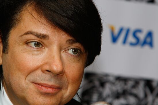 Fashion designer Valentin Yudashkin