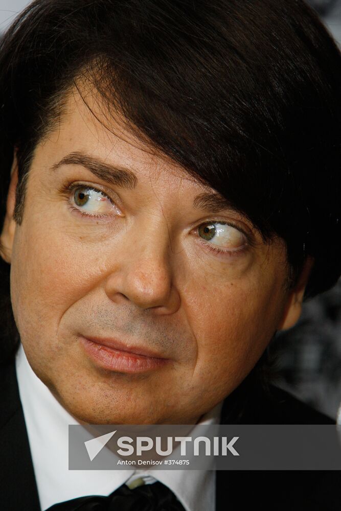 Fashion designer Valentin Yudashkin