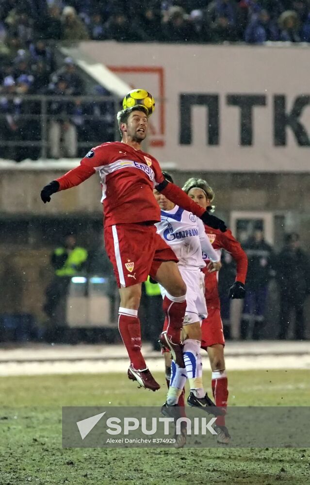 UEFA Cup: Zenit Russia vs. Stuttgart Germany - 2:1