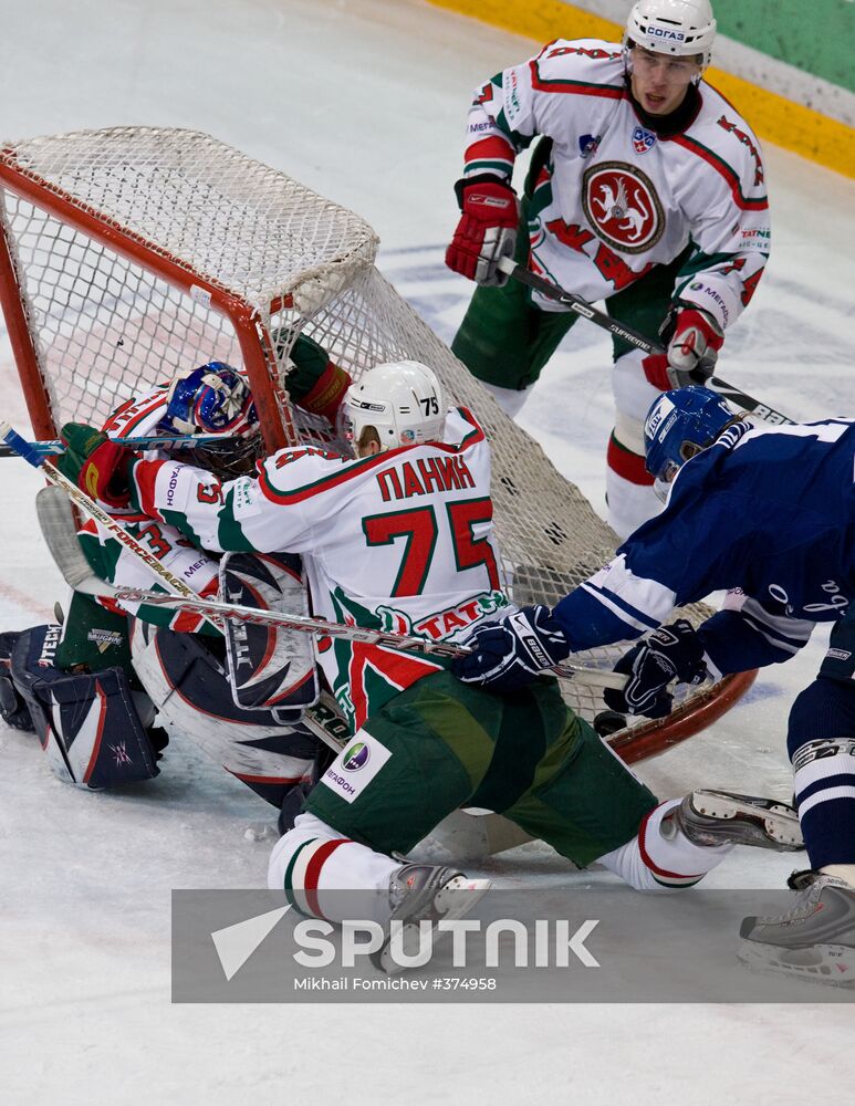 Continental Hockey League, Dynamo Moscow vs. Ak Bars Kazan