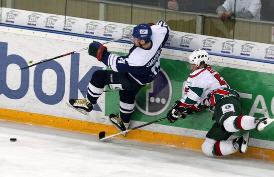Continental Hockey League, Dynamo Moscow vs. Ak Bars Kazan