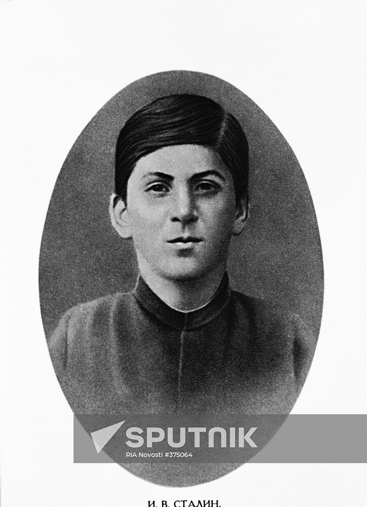 Seminary student Josef Dzhugashvili (Stalin)