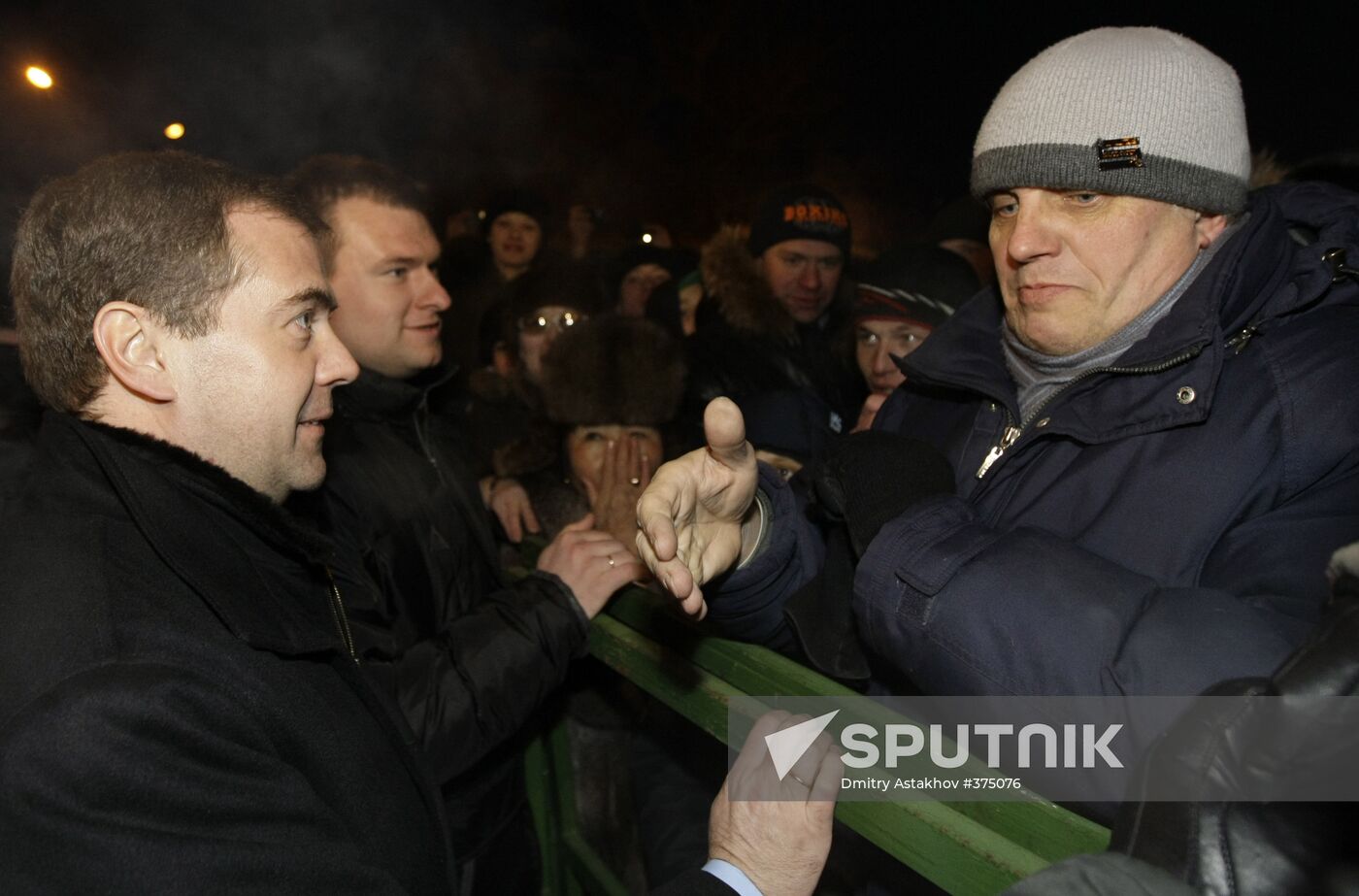 President Dmitry Medvedev visits Chita