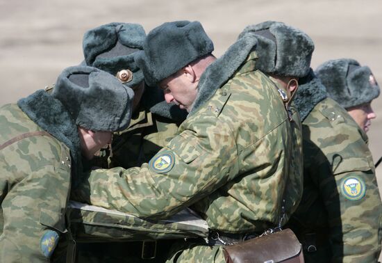 Exercises of 247th Air Assault Caucasian Cossack Regiment