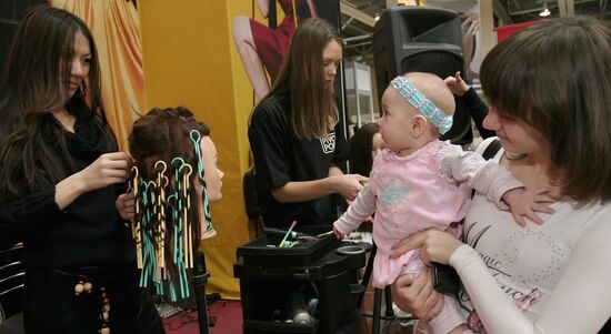 Charm-2009 Hairdressing Championship in Rostov-on-Don
