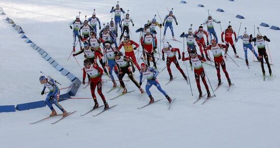 Russia's Ivan Tcherezov wins bronze medal in biathlon