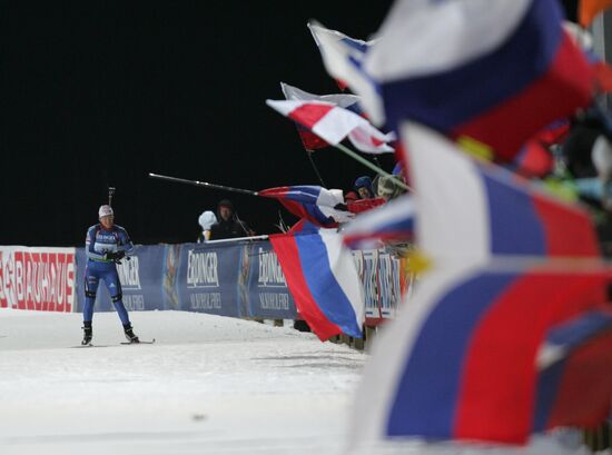 Russian biathlon team wins women's 4x6 km relay