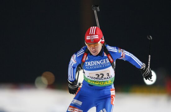 Russian biathlon team wins women's 4x6 km relay