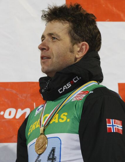 Ole Einar Bjoerndalen wins his fourth gold in South Korea