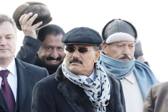 Yemeni President arrives in Moscow for official visit
