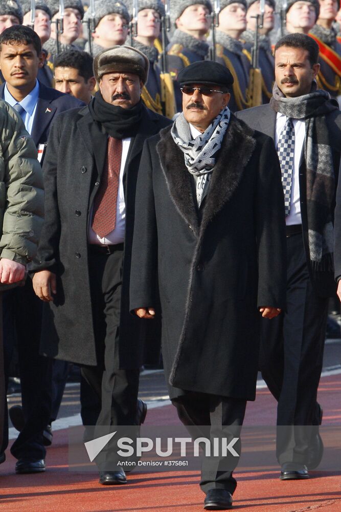Yemeni President arrives in Moscow for official visit
