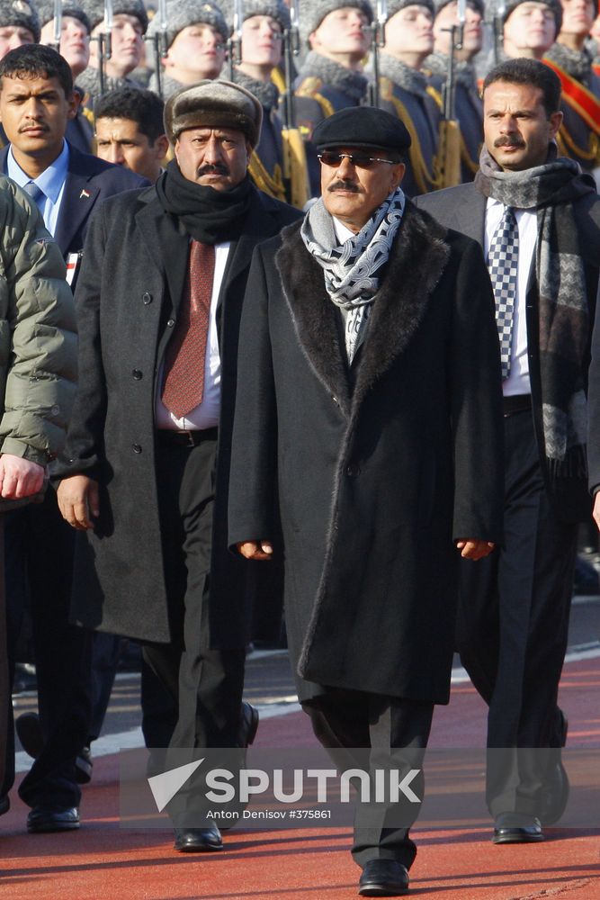 Yemeni President arrives in Moscow for official visit