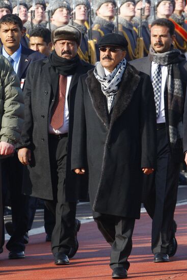 Yemeni President arrives in Moscow for official visit