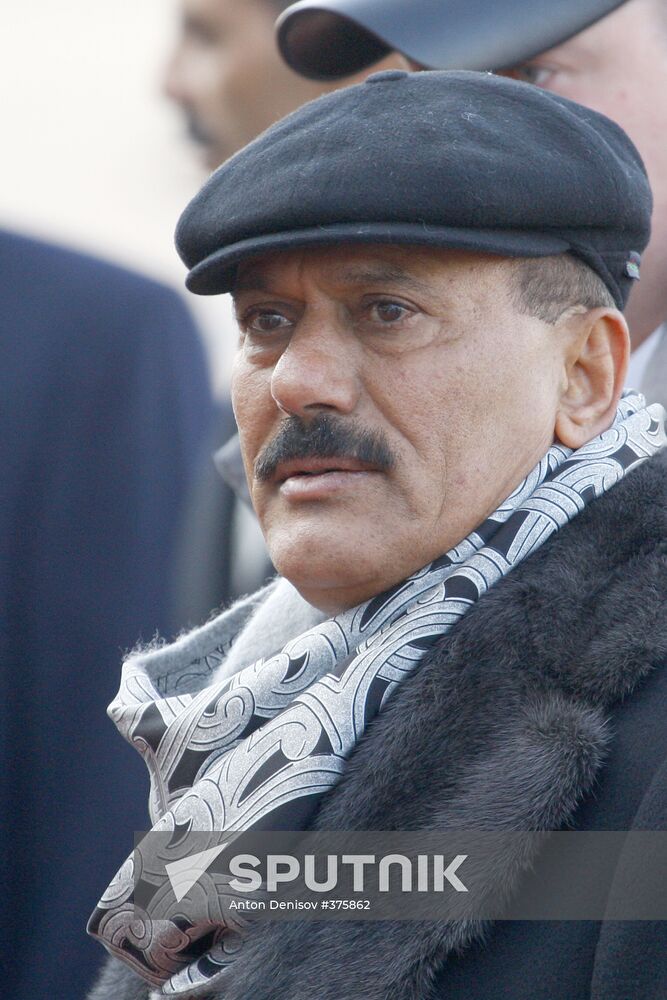 Yemeni President arrives in Moscow for official visit