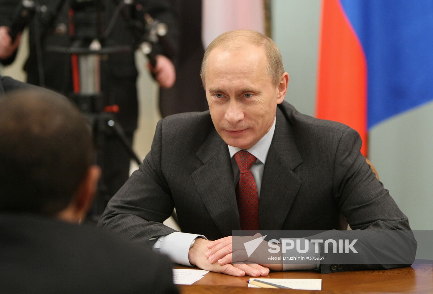 Vladimir Putin meets with Ali Abdullah Saleh