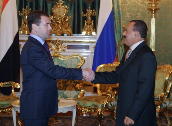 President Ali Abdullah Saleh's visit to Russia