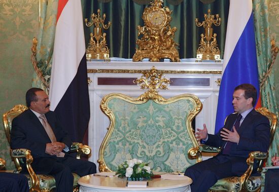 President Ali Abdullah Saleh's visit to Russia