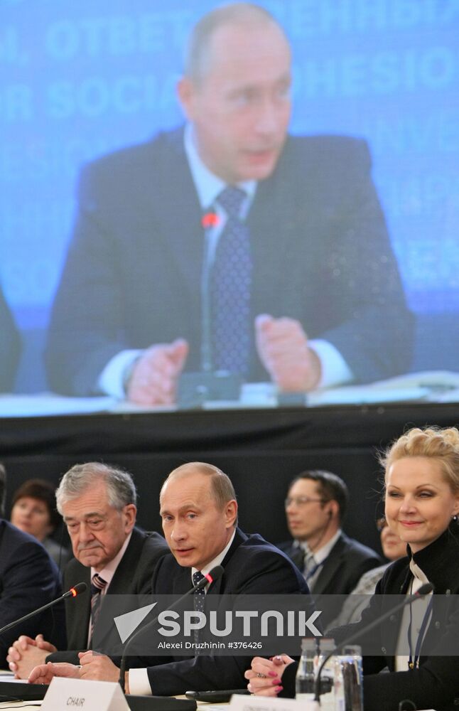 Vladimir Putin, Tatiana Golikova, Terry Davis