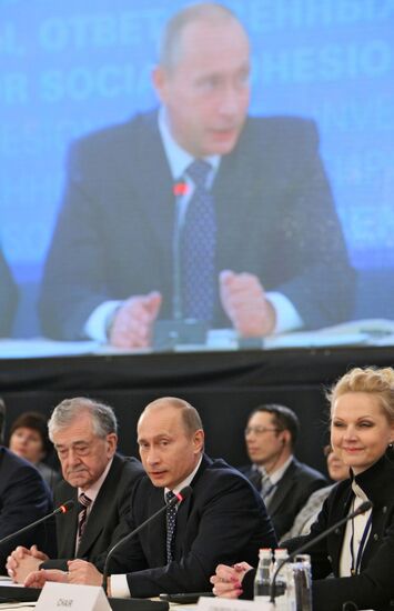 Vladimir Putin, Tatiana Golikova, Terry Davis