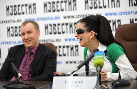 Singer Diana Gurtskaya and her husband Pyotr Kucherenko