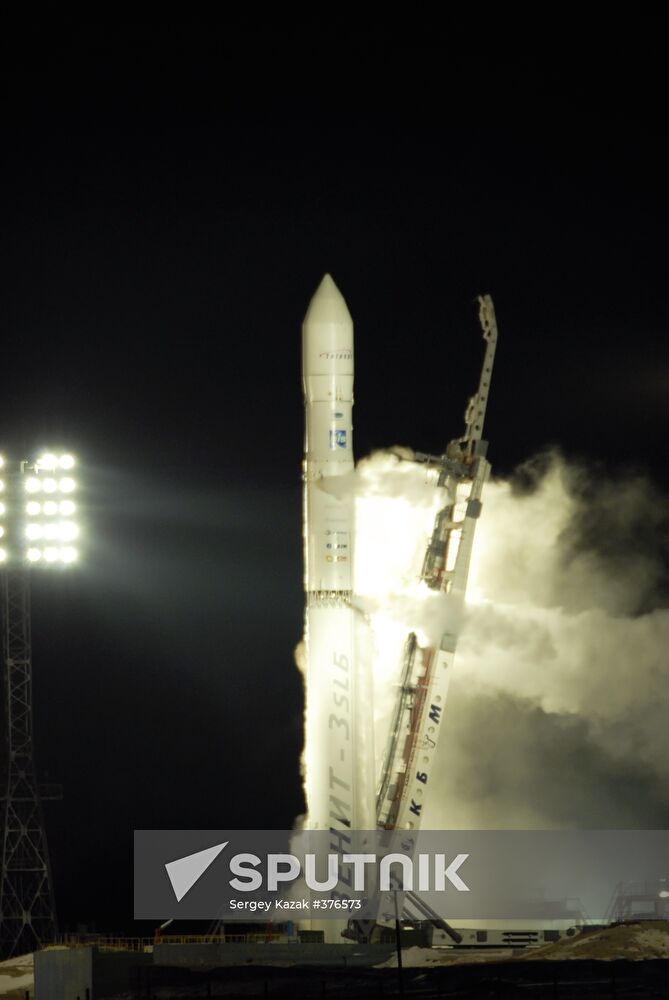 Zenit-3-SLB rocket launching Telstar-11-N satellite