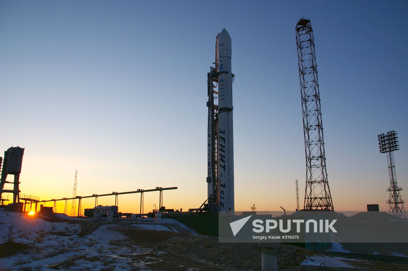 Zenit-3-SLB rocket launching Telstar-11-N satellite