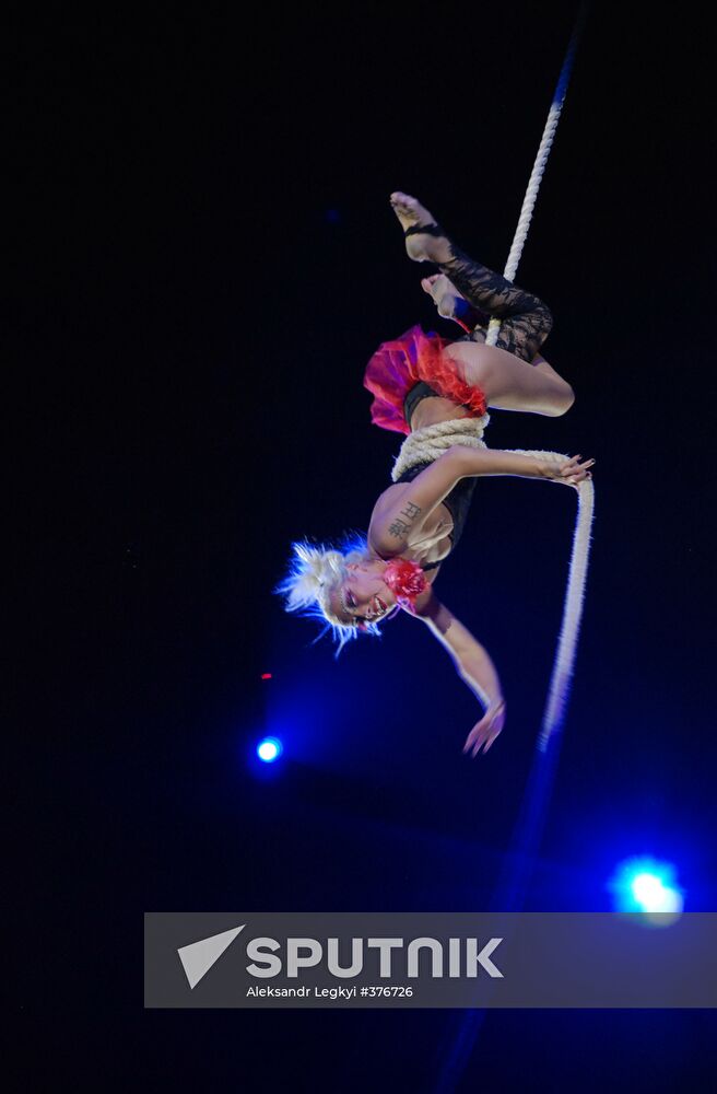 The Third Russian Circus Princess competition held in Saratov
