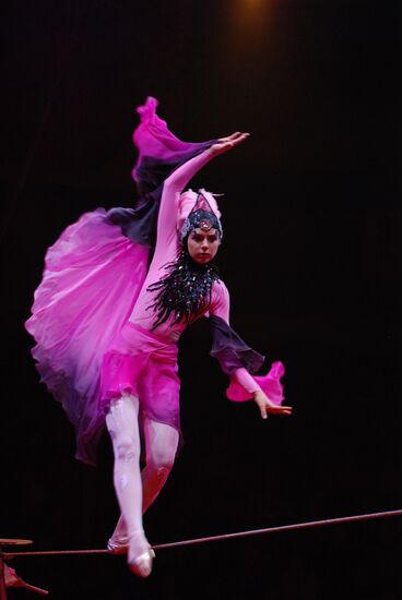 The Third Russian Circus Princess competition held in Saratov