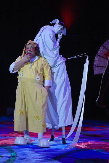 The Third Russian Circus Princess competition held in Saratov
